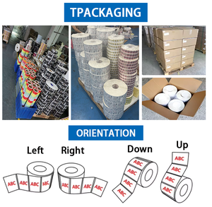 Tùy chỉnh dính Vinyl bao bì nhãn nước giải khát chai nhãn tự dính thực phẩm chai cuộn nhãn dán - Product Image 4