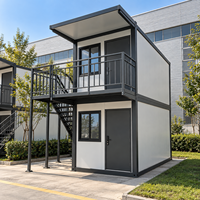 Maison conteneur capsule pliable mobile de 20 pieds avec une chambre, à faible coût, maisons modulaires préfabriquées chinoises à vendre