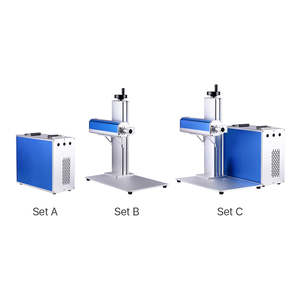 Piezas de Carcasa para Máquina Láser de Fibra Digital de 100W, 1064nm, Marcado en Aluminio, Modo de Punto de Haz Dividido, para Marcado en Construcción y Restaurantes - Product Image 1
