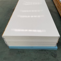 Panneaux de toiture sandwich non métalliques modernes industriels personnalisés, murs extérieurs de maison préfabriquée, isolation thermique, résistance au feu