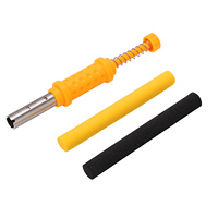 Kit de fabrication d'appâts pour la pêche à la carpe Pop-up Zig, accessoires de pêche portables pour la pêche à la carpe au feeder (Jaune Noir)