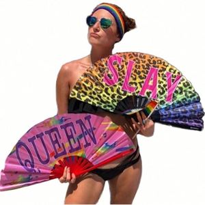 พัดไม้ไผ่ขนาดใหญ่แกะสลักลายไท่จี๋กังฟู  งานฝีมือสั่งทำพิเศษ พร้อมสลักโลโก้ - Product Image 1