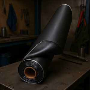 Rouleau de couverture de soudage en fibre de verre enduite de silicone 5 x 150 pieds, résistant à la chaleur, ignifuge, isolant - Product Image 2