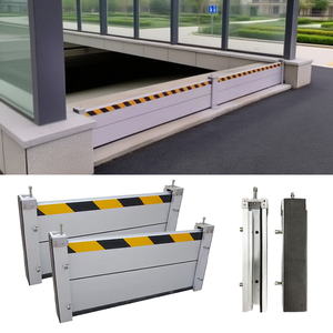 Barrière anti-inondation en aluminium portable et simple avec installation facile pour les systèmes de sécurité domestique - Product Image 2