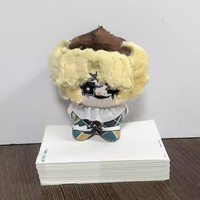 Poupées en peluche en coton personnalisées en gros, figurines d'anime personnalisées de haute qualité, jouets en peluche doux et confortables pour expositions