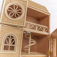 Cutie rotin maison de poupée et Mini enfant meubles poupée jouets semblant jouer pour bébé jouet accessoires décor jouant maison