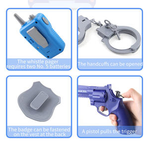 ชุดคอสเพลย์คอสเพลย์สำหรับเด็ก, ชุดคอสเพลย์วิศวกรดับเพลิงพร้อมอาวุธและเต็นท์สำหรับอาชีพเด็ก - Product Image 3