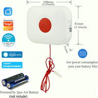 Bouton d'alarme SOS d'urgence automatique WiFi pour la maison intelligente, pour la sécurité des enfants, des femmes et des personnes âgées, système d'appel d'alarme