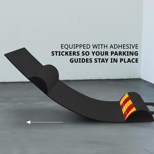 Vente en gros usine – Tapis de stationnement et butée de roue en TPR de haute qualité, grande taille, pour garage automobile - Product Image 2