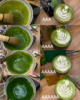 Thé vert matcha biologique de qualité supérieure, poudre de thé vert frais, feuilles de thé du printemps, amincissant