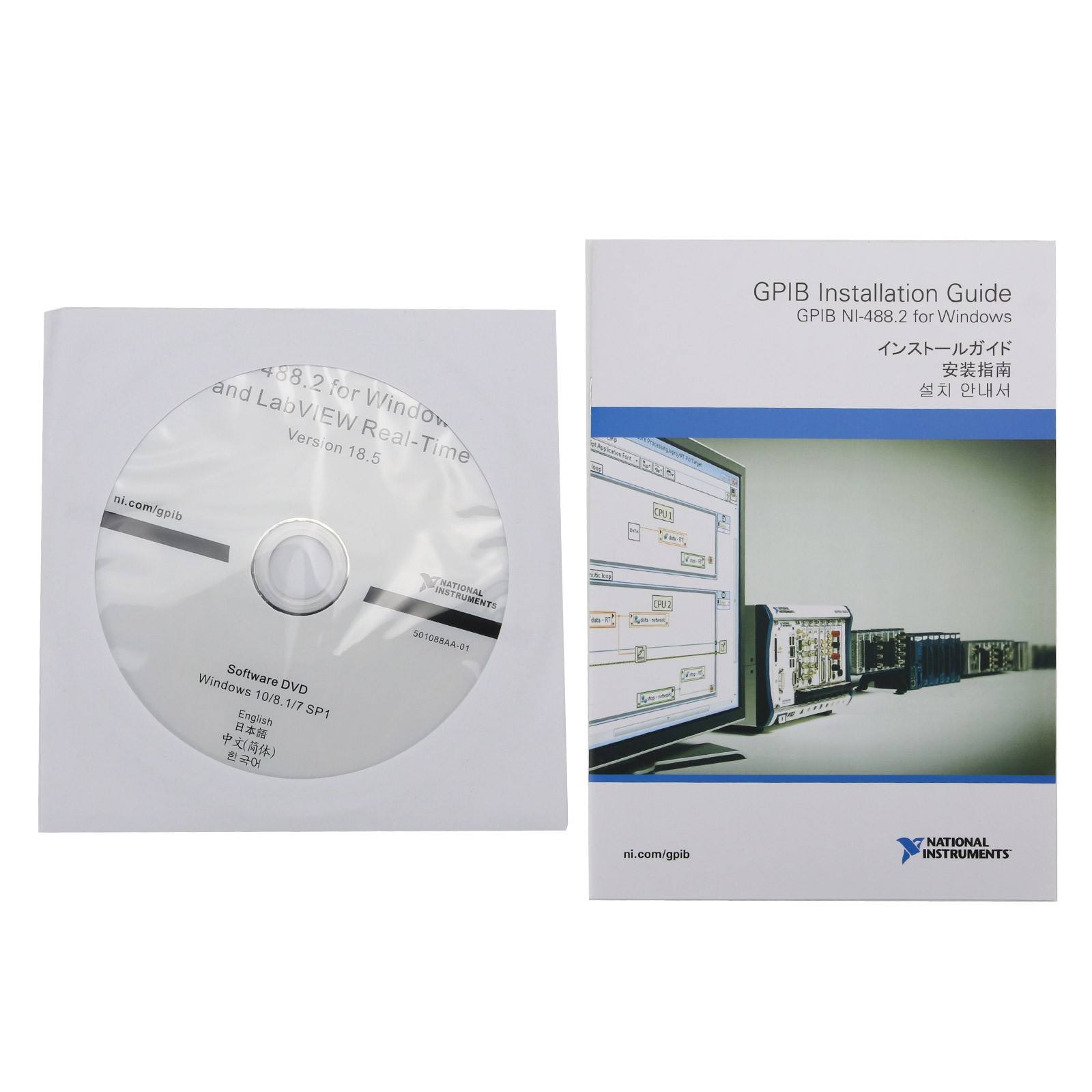 NATIONAL INSTRUMENS NI GPIB-USB-HS Interface Adapter IEEE 488 New In - Foto 9