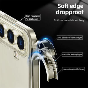 Couverture arrière de téléphone de haute qualité pour Samsung Galaxy M53/M52/M51/M34/M33/M32/M23 couverture transparente Charge sans fil étui mat fumée - Product Image 3