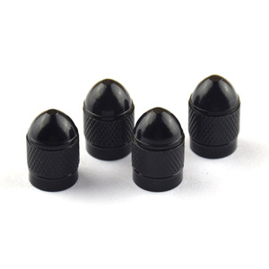 Aluminum Alloy Bullet Shaped Valve <b>Caps</b> For Car Tire <b>Dust</b> Protection Universal Size American Mouth Tubeless Valve - Product Image 5