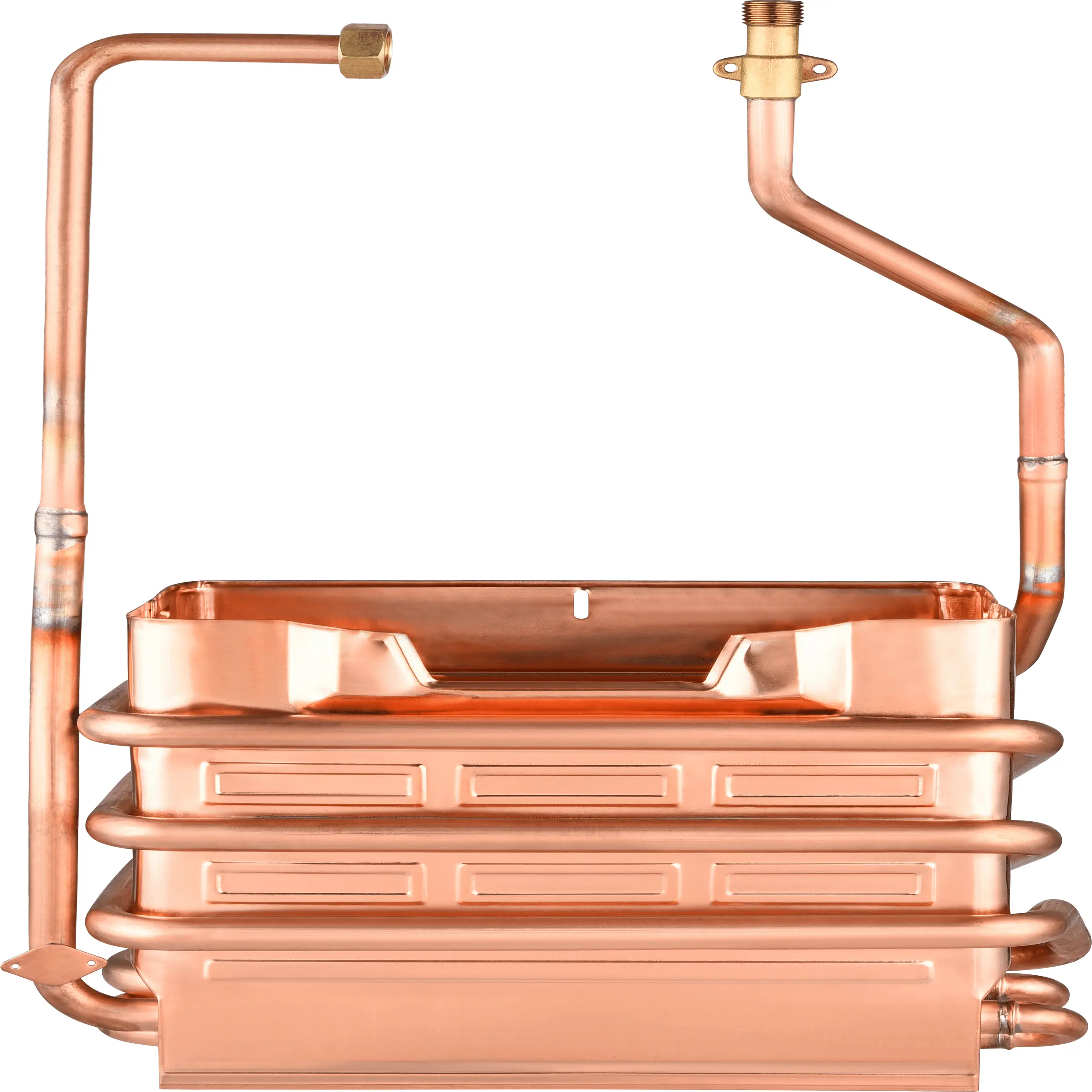 16L Copper Tube Hot Water Radiator/Gas Water Heater Parts/Copper Heat Exchanger