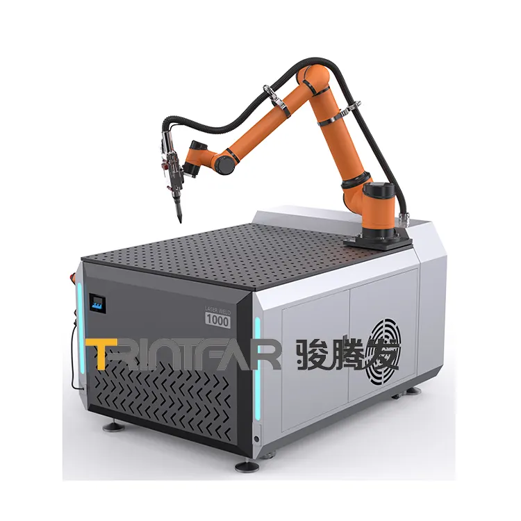 TRINTFAR İşbirliği Robot kol İş İstasyonu otomatik robotik lazer KAYNAK MAKINESİ Cobot