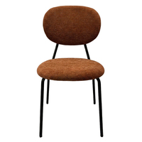 Échantillon Gratuit - Chaise de Salle à Manger Moderne en Tissu, Minimaliste, Magnifiquement Tapissée, Élégante, Fabriquée en Chine