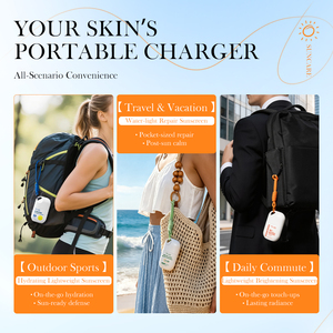 Crème solaire hydratante multicouche, formation rapide de film, imperméable, portable pour la randonnée, le camping et les activités de plein air - Product Image 5