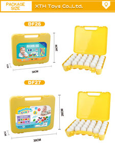 Lettres correspondant oeufs 26 pièces Alphabet couleur trieur Puzzle Pâques <span class=keywords><strong>Bingo</strong></span> jeu apprentissage motricité fine Montessori cadeau pour les enfants - Product Image 6