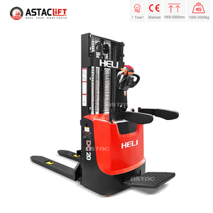 Carrello Elevatore Elettrico HELI 2000kg con Sollevamento 1.6m-4m, Guida a Terra, Batteria AC al Piombo-Acido, per Uso Interno - Product Image 3