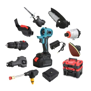 12 in 1 tools combo set hardware all types screw electric power tool set brushless motor power tools