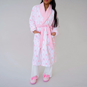 Vestaglia di Lusso <span class=keywords><strong>da</strong></span> Donna Hongbo a Maniche Lunghe con Vita Elasticizzata, Leggera, 100% Cotone Organico, Personalizzabile - Product Image 4