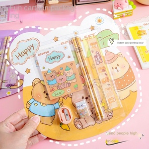 Adorable Juego de Seis Artículos Escolares para Niños para <span class=keywords><strong>el</strong></span> Regreso a Clases 2026, Lápiz, Cuaderno, Borrador, Bonito Juego de Papelería - Product Image 3