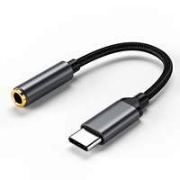 Adaptateur Jack Audio Type C 3,5 mm pour Téléphone Android Ordinateur Portable Dongle Casque USB C pour Musique Puce Analogique 100% Compatible OEM