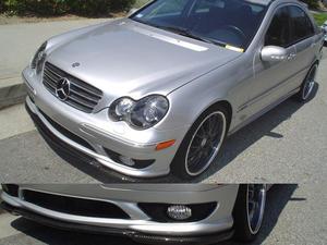 W203 labbro anteriore in fibra di carbonio paraurti anteriore per Carlsson per Mercedes <span class=keywords><strong>Ben</strong></span> z W203 Lip - Product Image 4