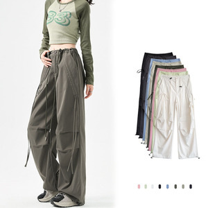Pantaloni per il tempo libero all'aperto pantaloni autunnali alla moda pantaloni da donna all'ingrosso larghi pantaloni Casual Cargo - Product Image 1