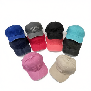 Angelina Baseball Cap 6-Panel Washed Cotton Embroidered Unisex Adult Casual <b>Hat</b> - Product Image 3