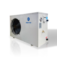 Chauffe-eau à pompe à chaleur air-eau Dibetter R32 -25C en acier inoxydable avec compresseur scroll, haute efficacité énergétique 12 kW