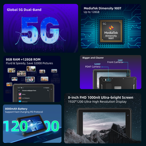 JT-H8 Hotsale SDK Có Sẵn Màn Hình Cảm Ứng Máy Tính Cầm Tay Thiết Bị Đầu Cuối <span class=keywords><strong>Android</strong></span> 13 Inch Máy Tính Bảng Rugged PC 5G Wifi Vân Tay - Product Image 3