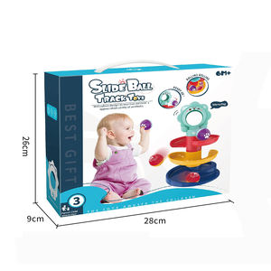 Piste à billes en plastique pour enfants, nouvelle piste à billes avec fusée pour 2026 - Product Image 3