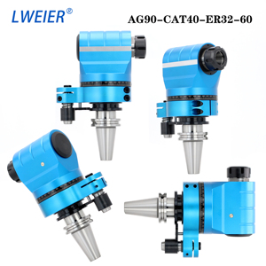 Cabezal de Fresado Lateral para Centro de Mecanizado LWEIER CAT40-ER32-60, Cabezal Angular BT/ISO/CAT/NT para Máquina Herramienta, Cabezal Angular de 90 Grados - Product Image 5
