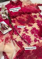 Salwar Kameez Dupatta en tissu lawn imprimé numériquement Iznik, non cousu, pour femme, motif floral traditionnel, coupe ample, longueur au sol