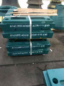 Piastra a ganasce <span class=keywords><strong>C96</strong></span> delle parti di usura del frantoio a mascelle di pietra dell'oem - Product Image 2