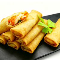 Joyfun 25g Mini Rollitos Primavera Congelados, ¡Gran Venta en Europa! Snack Chino Frito de Calidad de Exportación, Precio Mayorista Directo de Fábrica