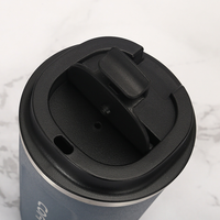 Vaso Térmico Reutilizable con Aislamiento al Vacío Ecológico de 380 ml y 510 ml con Logotipo Personalizado, Taza de Viaje de Acero Inoxidable de Doble Pared para Café