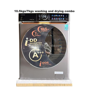 Russian 220V 10.5kgs Auto Direct Motor Drive Washing Machines and Dryer Machines for House Use 2024 Automatic Was - Product Image 2