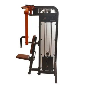 Mejor precio equipo de gimnasio Pin cargado fuerza pectoral máquina de entrenamiento de moscas para ejercicio corporal