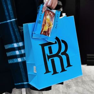 Bolsa de Papel Kraft Ecológica, Biodegradable y Reciclable con Logotipo Personalizado, sin Asas, para Pasteles, Postres, Panadería y Comida para Llevar - Product Image 6