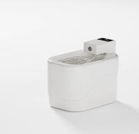 Fontaine à eau automatique rechargeable pour chat, écologique, en plastique, style bouteille, étanche, bol à eau pour animaux de compagnie