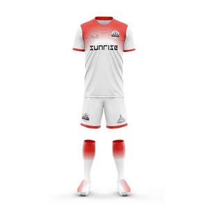 Оптовые комплекты футбольной формы: мужские футболки на заказ, тренировочная клубная одежда, быстросохнущая футбольная экипировка, униформа футбольного клуба - Product Image 1