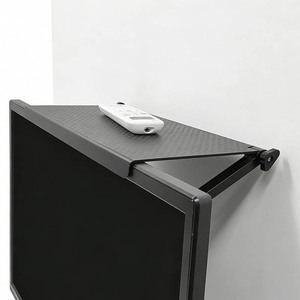 Router mounting bracket, no-drill optical modem/WiFi <b>set</b>-<b>top</b> <b>box</b> holder, wall-mounted camera/surveillance bracket - Product Image 2
