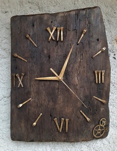 Handcarved <b>Wooden</b> <b>Wall</b> <b>Clock</b> Best Design Antique Rectangular <b>Wall</b> Hanging <b>Clock</b> Home Decoration Trendy Fishing <b>Clock</b> - Product Image 2