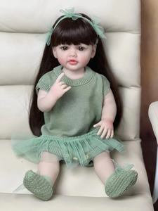 R & B süper ucuz vinil silikon bebek bebek gerçekçi Reborn yenidoğan bebek bebek silikon kalıp Reborn Boneca bebek - Product Image 4