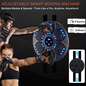 Machine de <span class=keywords><strong>boxe</strong></span> musicale <span class=keywords><strong>murale</strong></span> 2025 3.0 – Jeu interactif de frappe pour adultes et enfants – Entraînement avec 4 gants - Product Image 6