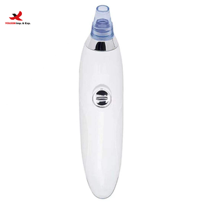 Nettoyeur facial profond électrique HQ Mixte, à batterie, avec quatre têtes interchangeables, portable, pour éliminer les points blancs et les points noirs - Product Image 1