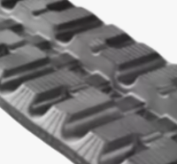 GuanYa B320x86x54C Mini Excavator Rubber Track dengan Garansi 1 Tahun untuk Bersertifikat untuk Skid Steer Loader 2-3 Ton CN ZHE.