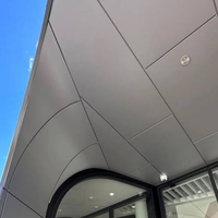 Matériaux de construction ACP au design moderne, panneaux composites en aluminium de 3 mm et 4 mm pour usage extérieur, revêtement PVDF PE pour façades et murs extérieurs